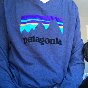 Navy blue long sleeve Patagonia